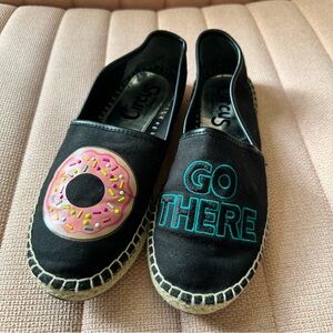 Sam Edelman Circus Donut Go There Espadrille Flats | Size 6